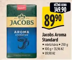 Albert Jacobs Aroma Standard nabídka