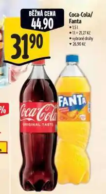 Albert Coca-Cola, Fanta nabídka