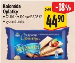 Albert Kolonáda oplatky nabídka