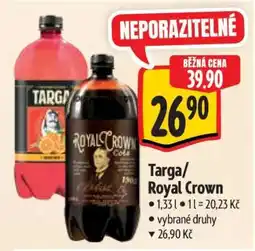 Albert Targa/Royal Crown nabídka
