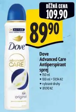 Albert Dove Advanced Care Antiperspirant sprej nabídka