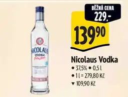 Albert Nicolaus Vodka nabídka