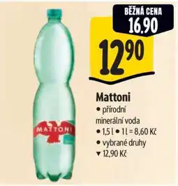Albert Mattoni nabídka