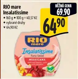 Albert RIO mare Insalatissime nabídka