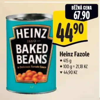 Albert Heinz fazole nabídka