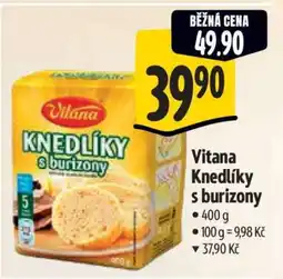Albert Vitana Knedlíky s burizony nabídka