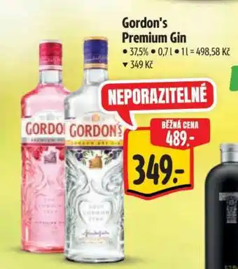 Albert Gordon's Premium Gin nabídka