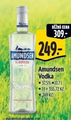 Albert Amundsen Vodka nabídka