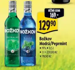 Albert Božkov Modrá/Peprmint nabídka