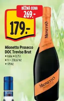 Albert Mionetto Prosecco DOC Treviso brut nabídka