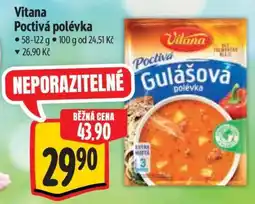 Albert Vitana Poctivá polévka nabídka