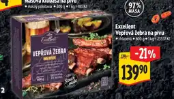Albert Excellent Vepřová žebra na pivu nabídka