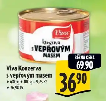 Albert Viva Konzerva s vepřovým masem nabídka