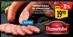 Albert PREMIUM Klobása bez přidaných éček nabídka