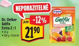Albert Dr. Oetker Gelfix extra 2 : 1 nabídka