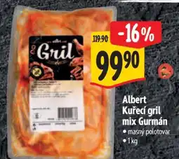 Albert Albert Kuřecí GRIL MIX Gurmán nabídka