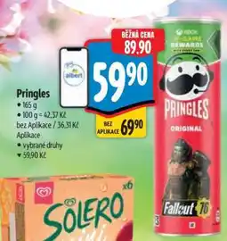 Albert Pringles nabídka