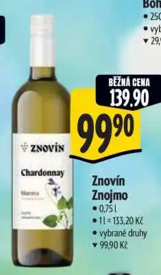 Albert Znovín Znojmo nabídka