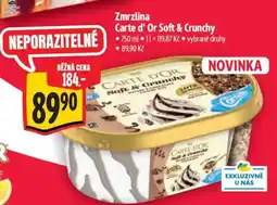 Albert Zmrzlina Carte d' Or Soft & Crunchy nabídka