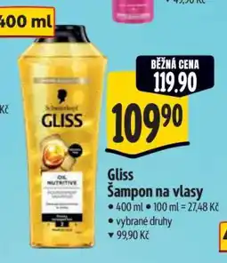 Albert Gliss Šampon na vlasy nabídka