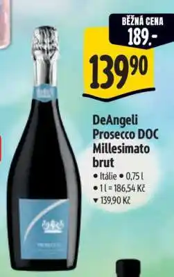 Albert DeAngeli Prosecco DOC Millesimato brut nabídka