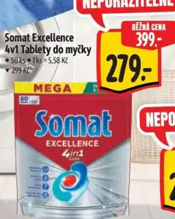 Albert Somat Excellence 4v1 Tablety do myčky nabídka
