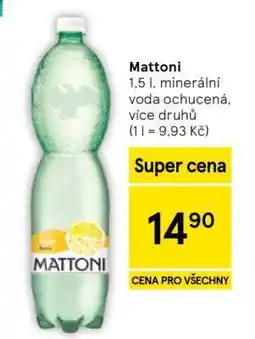 Tesco Mattoni nabídka