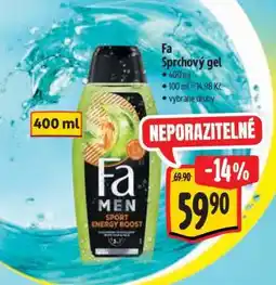 Albert Fa sprchový gel nabídka