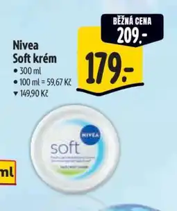 Albert Nivea Soft krém nabídka
