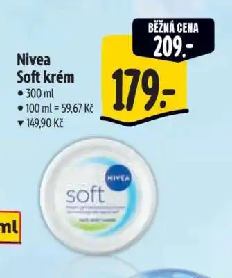 Albert Nivea Soft krém nabídka