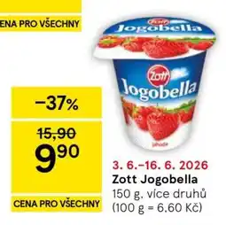 Tesco ZOTT JOGOBELLA nabídka