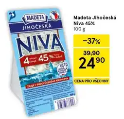 Tesco Madeta Jihočeská Niva 45% nabídka