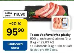 Tesco Tesco Vepřová kýta plátky nabídka