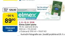 Tesco Elmex zubní pasta nabídka