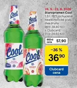 Tesco Staropramen Cool nabídka