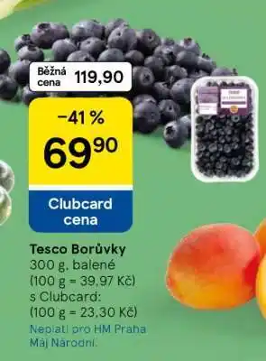 Tesco Tesco Borůvky nabídka