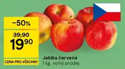 Tesco Jablka červená nabídka