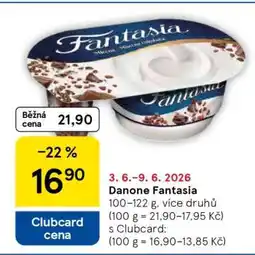 Tesco Danone Fantasia nabídka