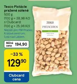 Tesco Tesco Pistácie pražené solené nabídka