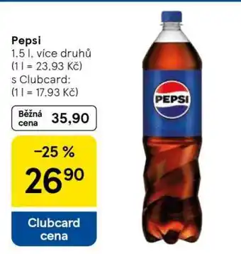 Tesco Pepsi nabídka