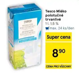 Tesco Tesco Mléko polotučné trvanlivé nabídka