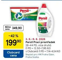 Tesco Persil prací prostředek nabídka