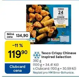Tesco Tesco Crispy Chinese Inspired Selection nabídka