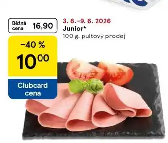 Tesco Junior nabídka