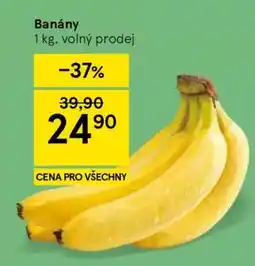 Tesco Banány nabídka