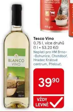 Tesco Tesco Víno nabídka