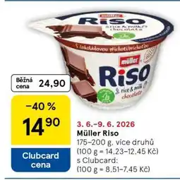 Tesco Müller Riso nabídka