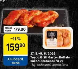 Tesco Tesco Grill Master Buffalo kuřecí stehenní řízky nabídka