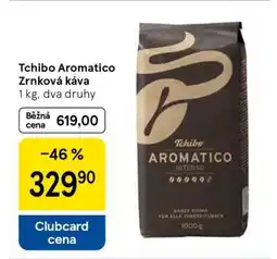 Tesco Tchibo Aromatico Zrnková káva nabídka