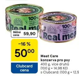 Tesco Meat Care Konzerva pro psy nabídka